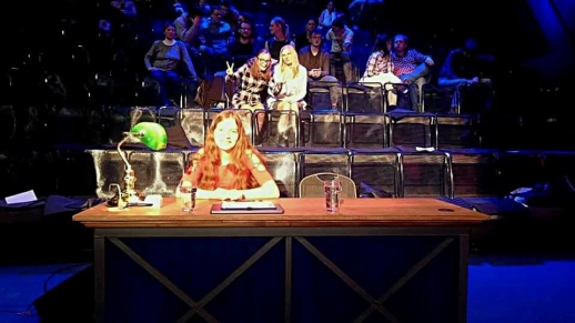 Na natáčení partičky; foto: M. Procházka